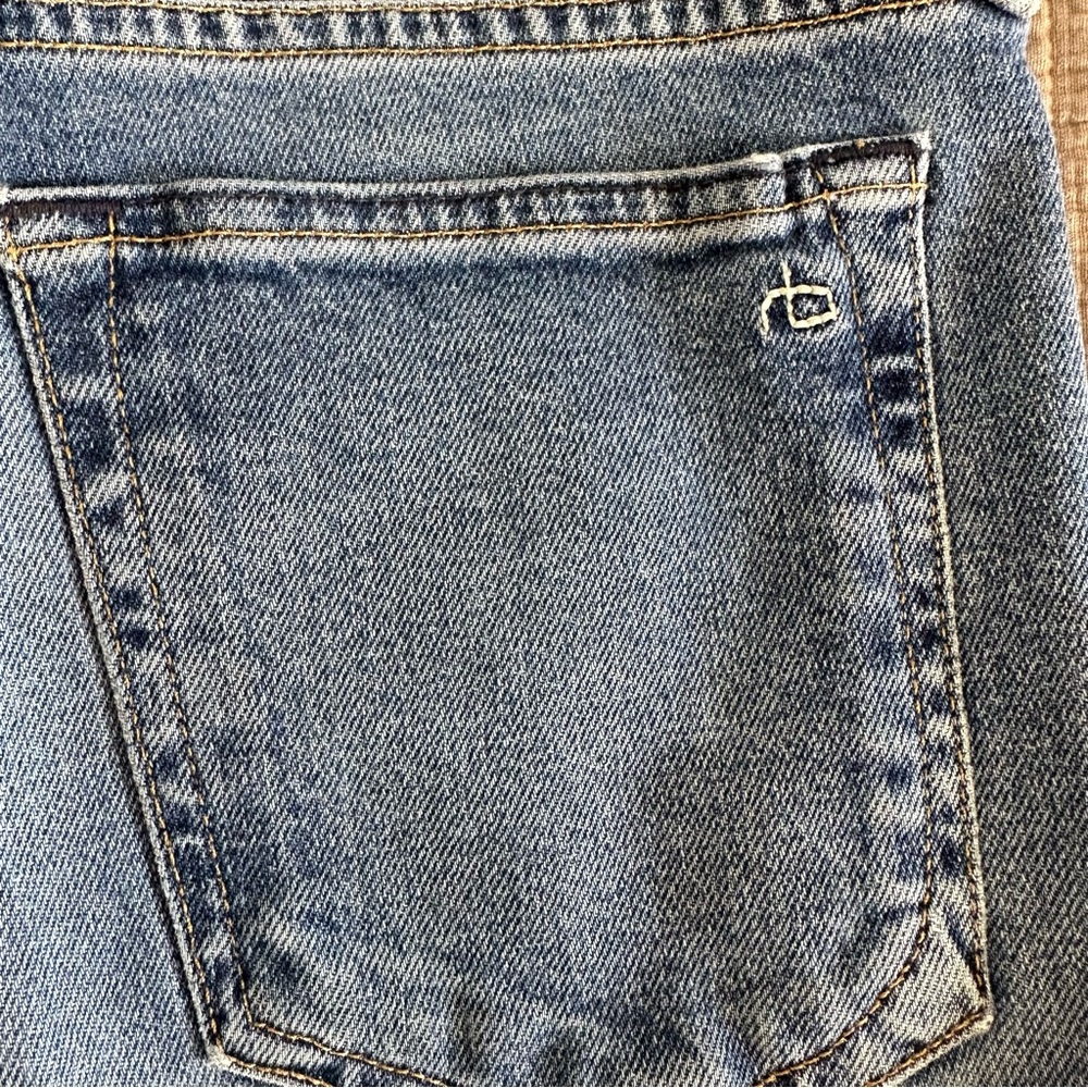 Rag & Bone Men's Blue Jeans - Picture 4 of 6